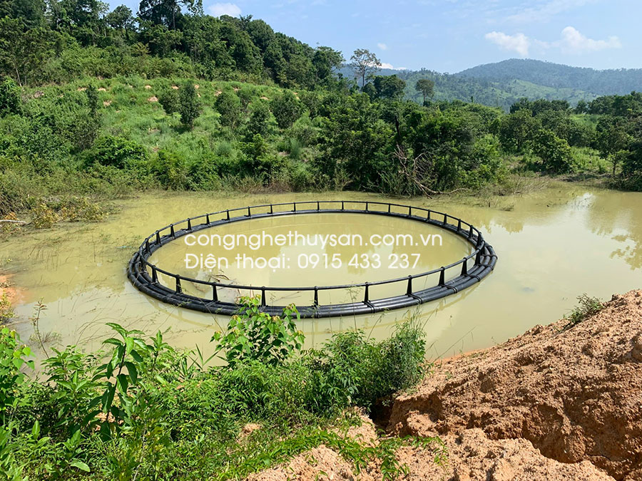 Lồng nuôi cá hình tròn