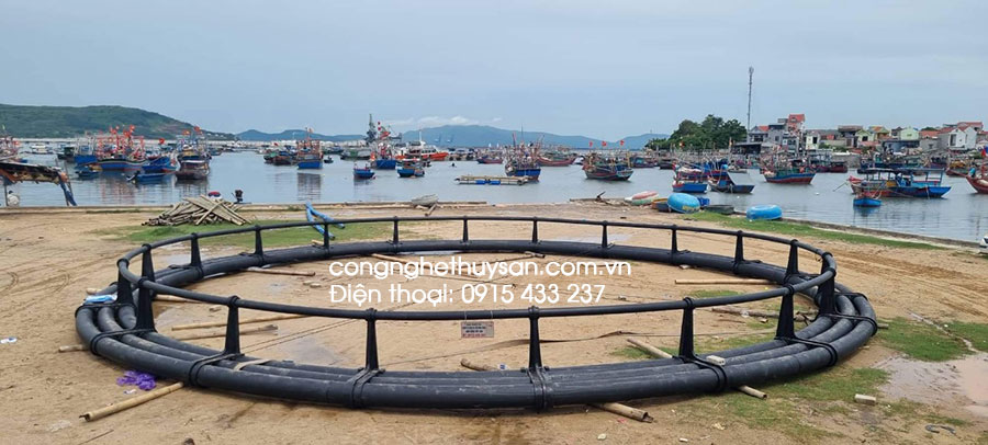 Lồng nuôi cá hoàn toàn bằng nhựa HDPE